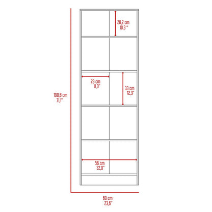 Rectangle 2-Door Storage Tall Cabinet Carbon Espresso and Black Wengue
