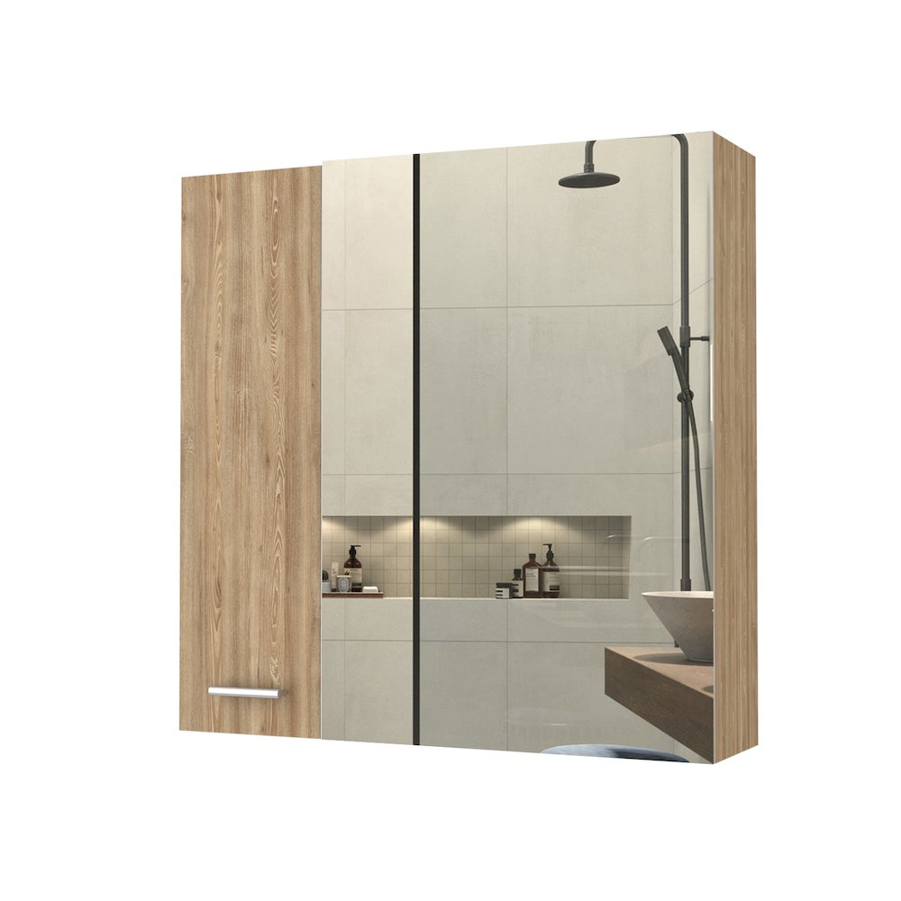 4-Shelf Medicine Cabinet Pine