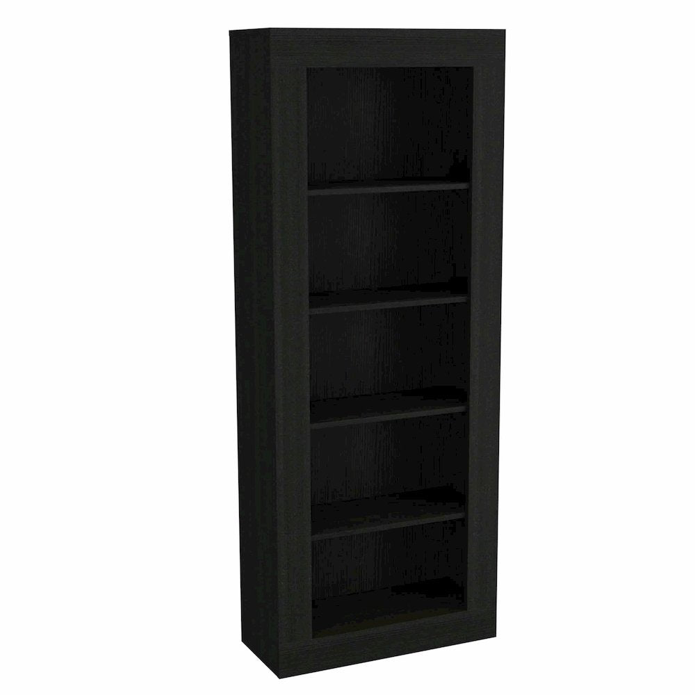 5-Shelf Bookcase Black