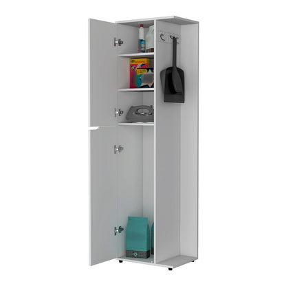 White 2-Door Cabinet