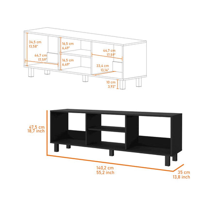 Black 2-Piece Living Room Set