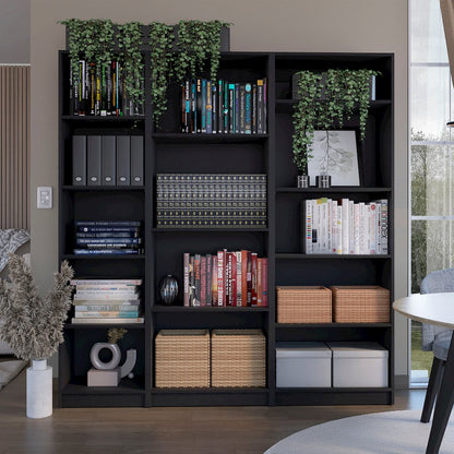 Black 3-Piece Living Room Set