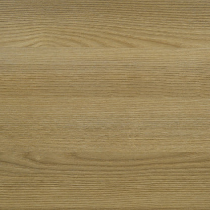 Lincoln Natural and White Wood Queen LED Panel Bed