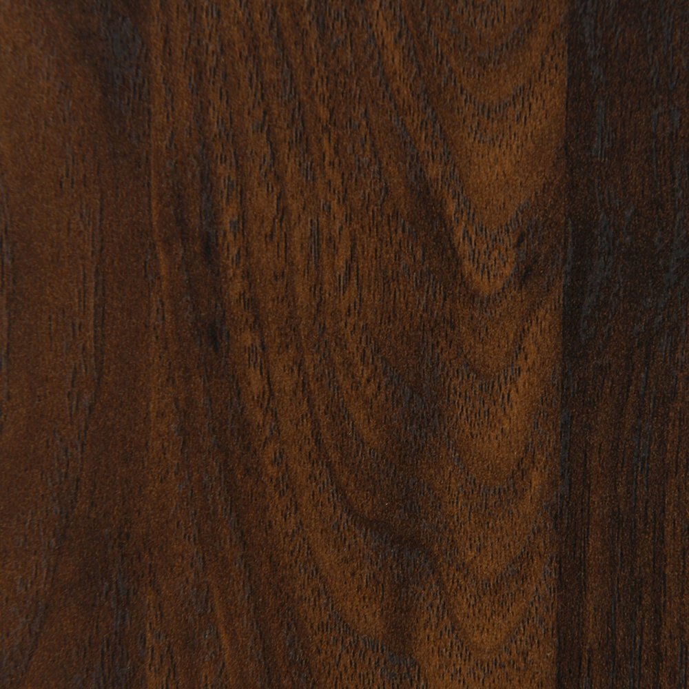 Anza Walnut Upholstered Queen Bed