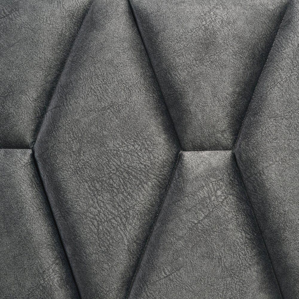 Taraval White Queen Upholstered Panel Bed