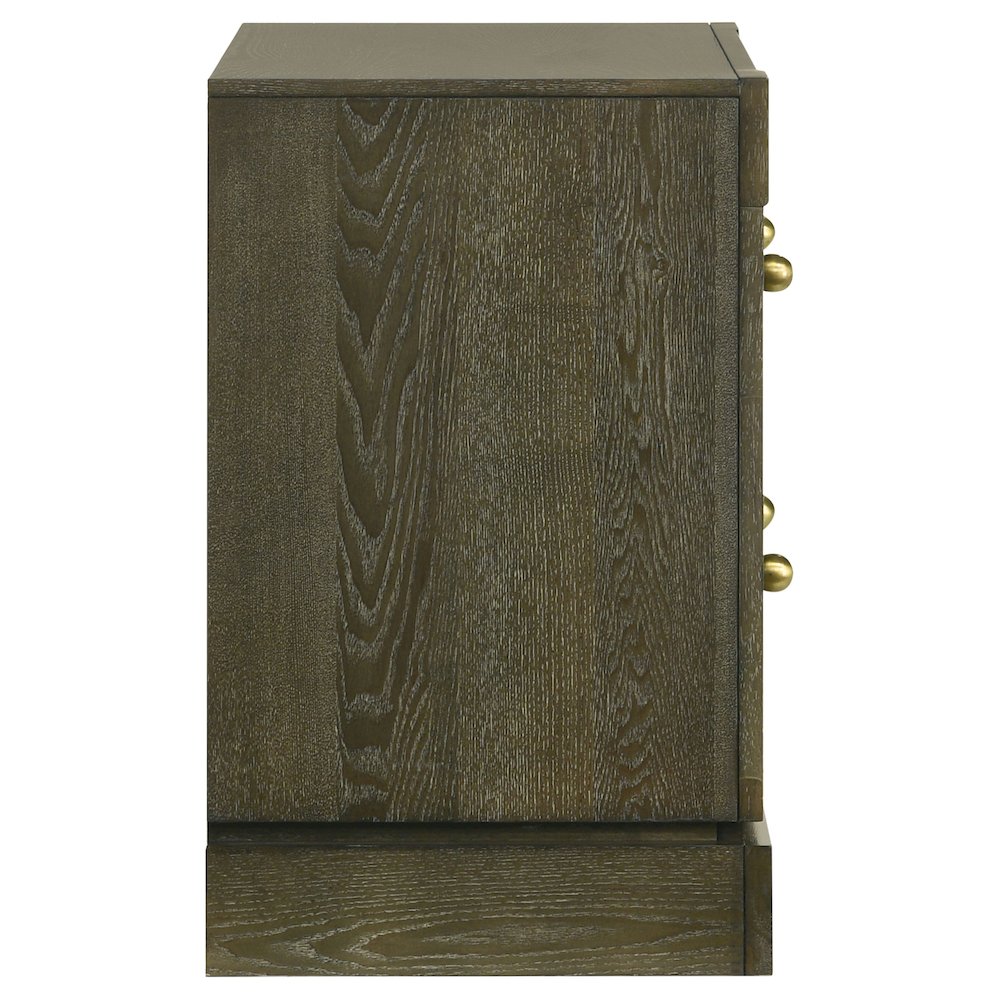 Sundance Dark Cocoa 2-drawer Nightstand Bedside Table