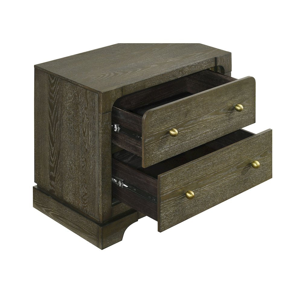 Sundance Dark Cocoa 2-drawer Nightstand Bedside Table