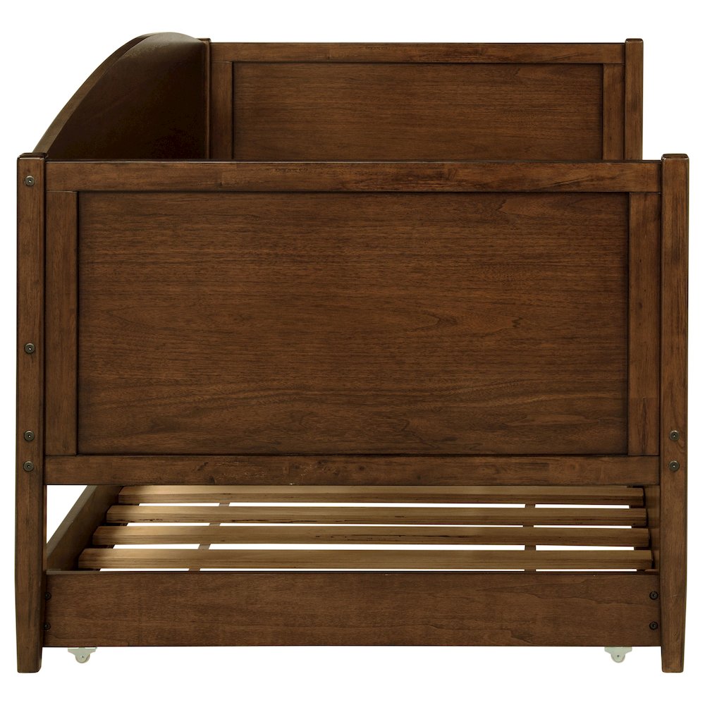Fallbrook Medium Walnut Twin Daybed with Trundle