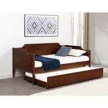 Wellston Cherry Wood Twin Daybed With Trundle