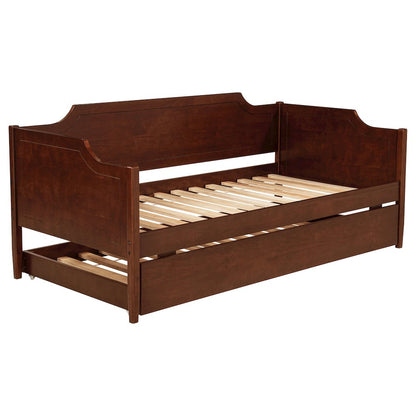 Wellston Cherry Wood Twin Daybed With Trundle