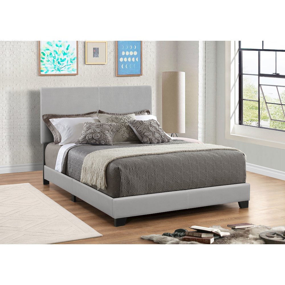 Upholstered Panel Bed