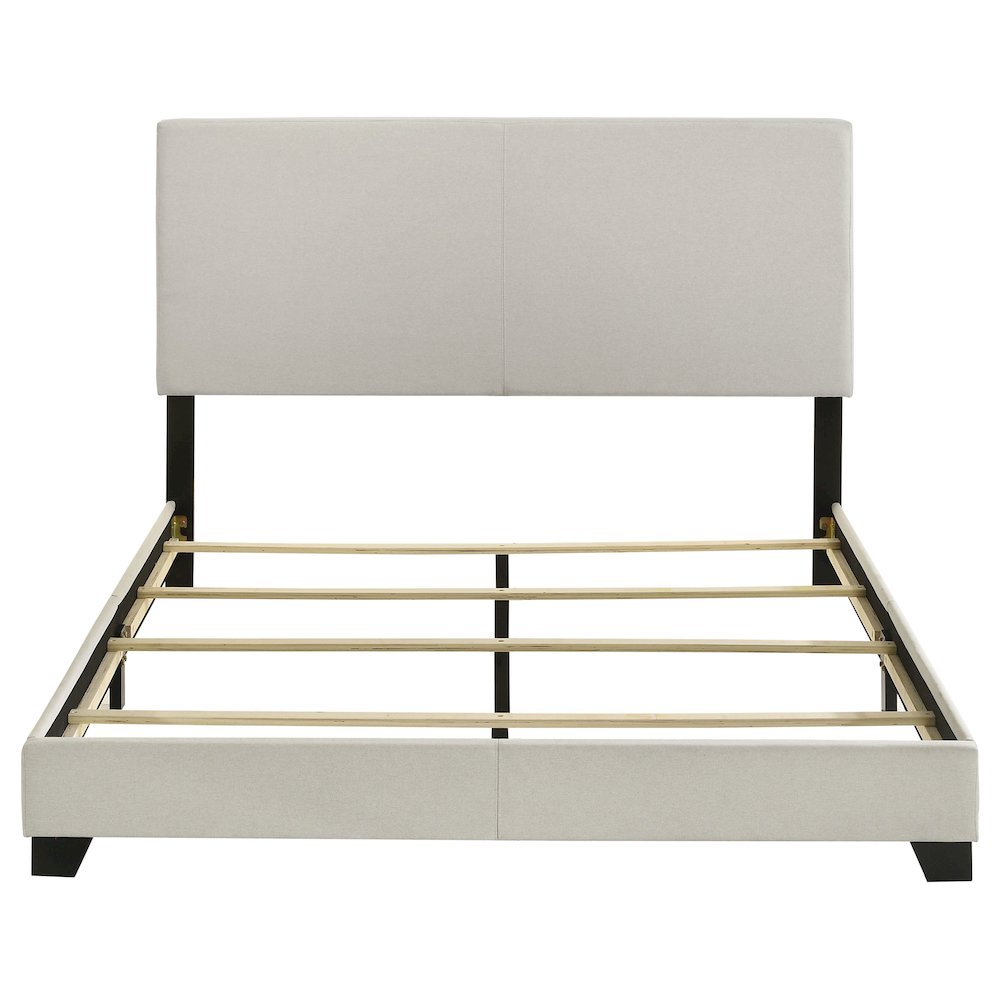 Efram Cream Upholstered Queen Bed