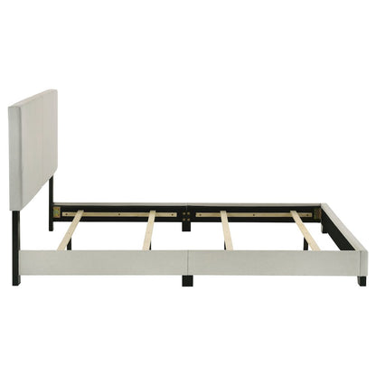 Efram Cream Upholstered Queen Bed