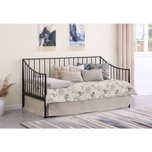 Jeremy Matte Black Metal Twin Daybed Bed Frame