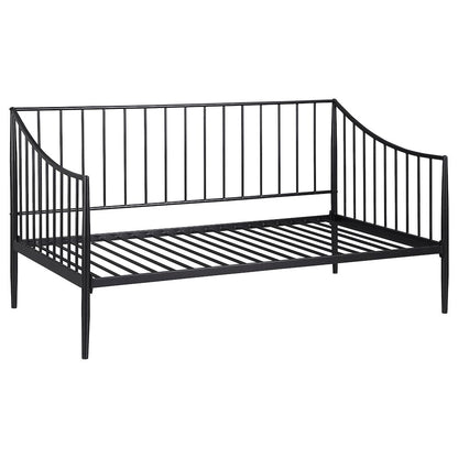 Jeremy Matte Black Metal Twin Daybed Bed Frame