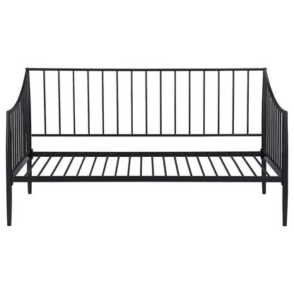 Jeremy Matte Black Metal Twin Daybed Bed Frame