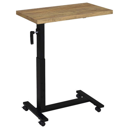 Geary Mango Height Adjustable Mobile Bedroom C-Table