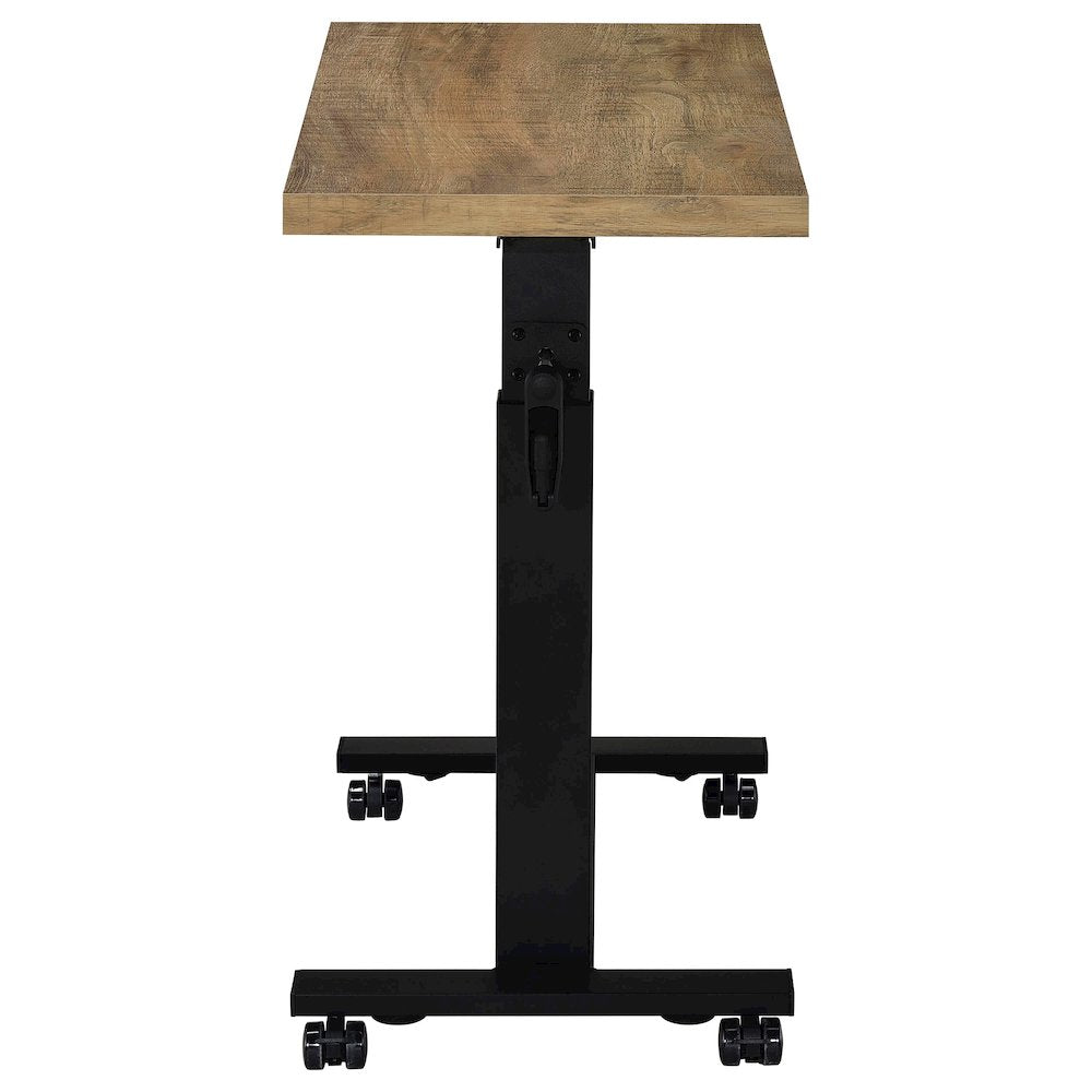 Geary Mango Height Adjustable Mobile Bedroom C-Table