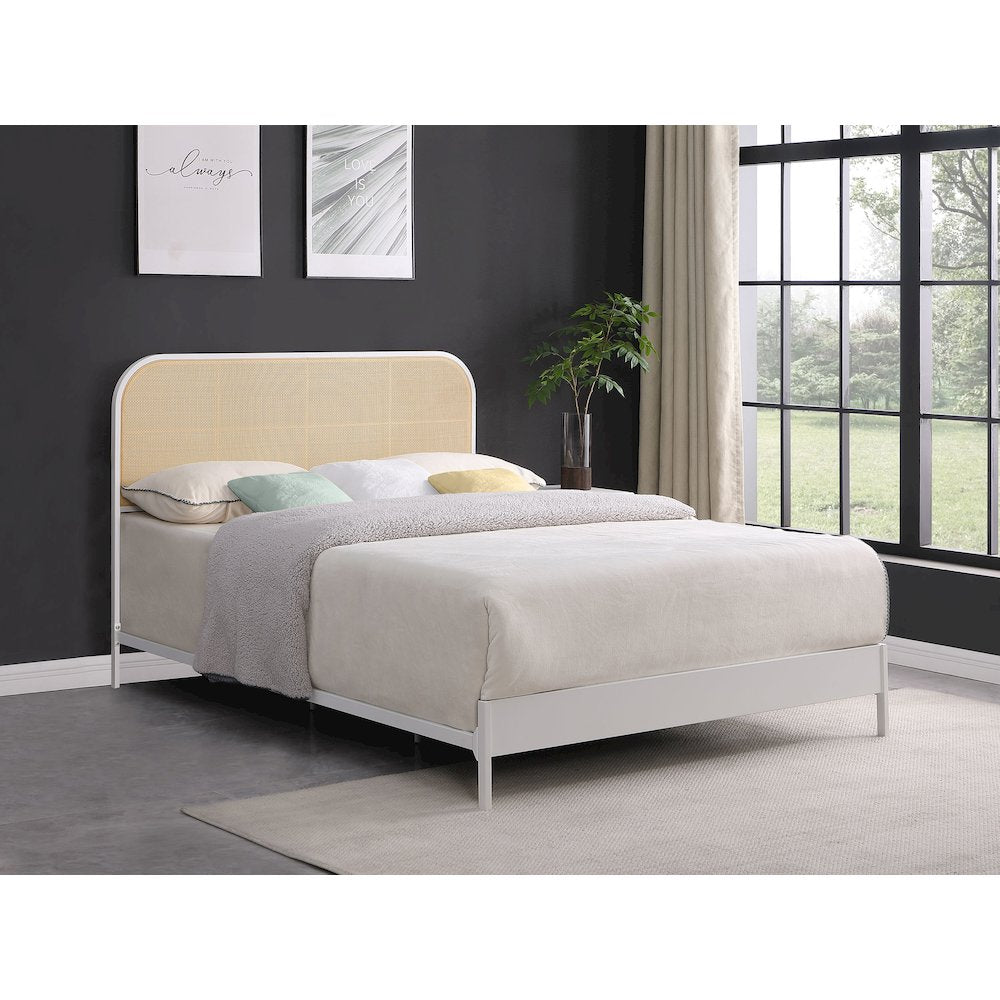 Kenneth White Radio Weave Queen Bed