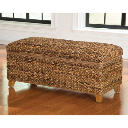 Amber Woven Banana Leaf Trunk