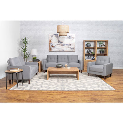 Tufted Cushion Back Loveseat