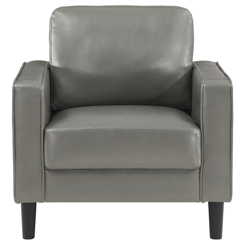 Track Arm Accent Chair