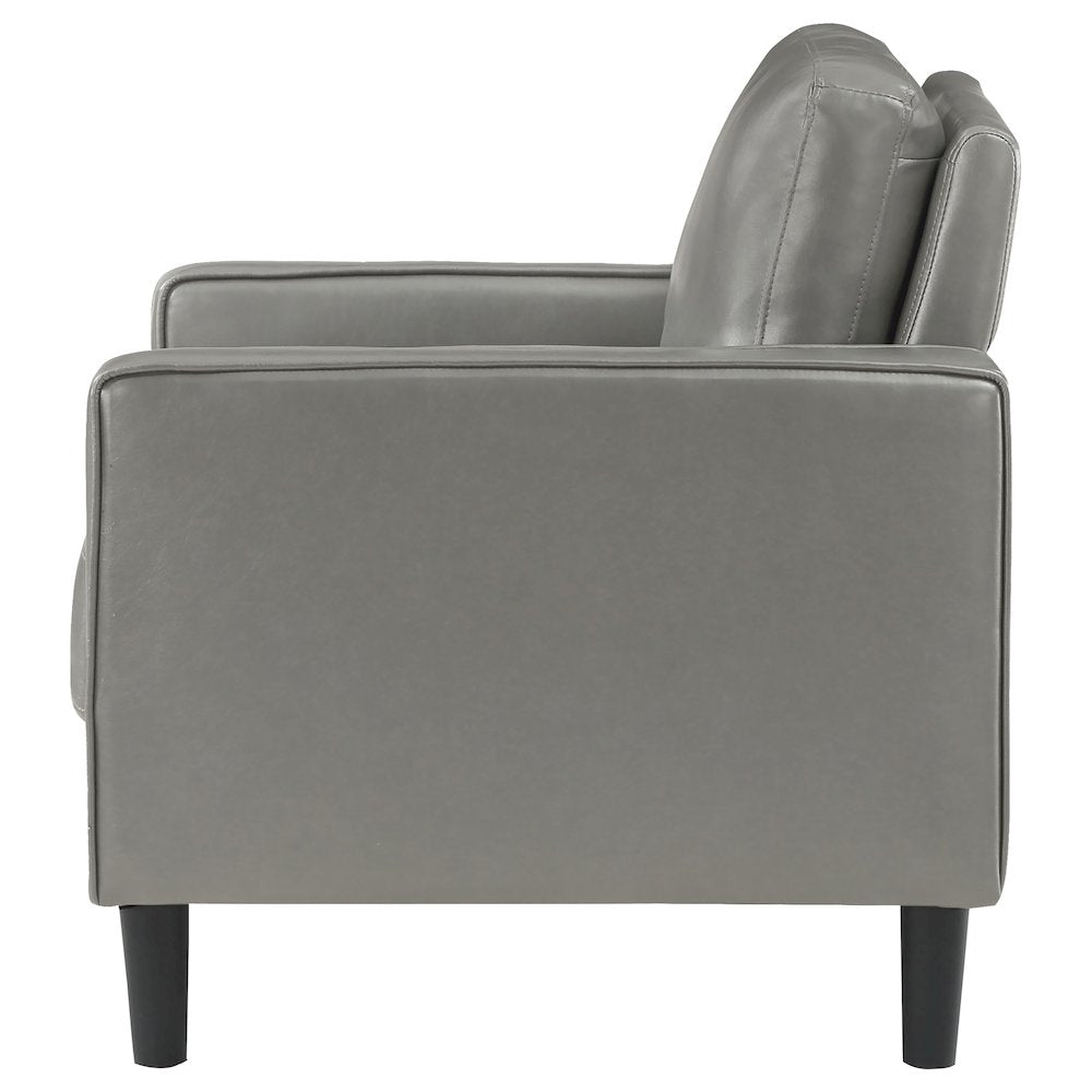 Track Arm Accent Chair