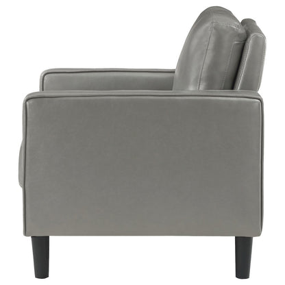 Track Arm Accent Chair