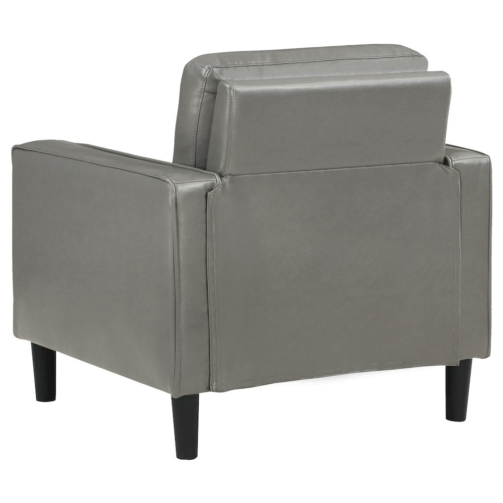 Track Arm Accent Chair