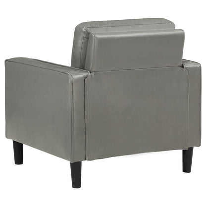 Track Arm Accent Chair