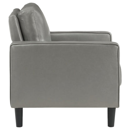 Track Arm Accent Chair