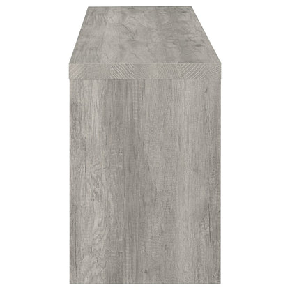 Grey Driftwood 2-drawer TV Console
