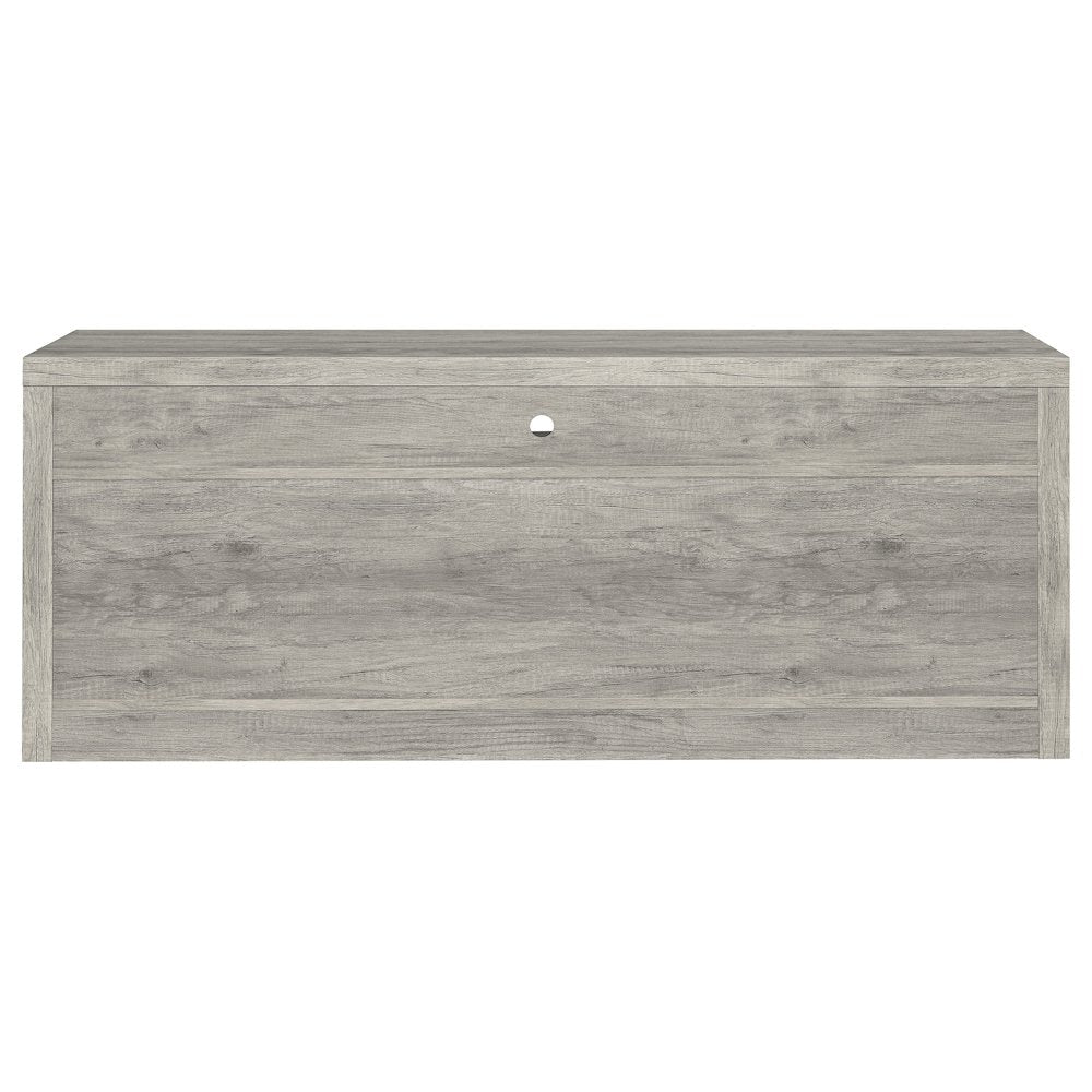 Grey Driftwood 2-drawer TV Console