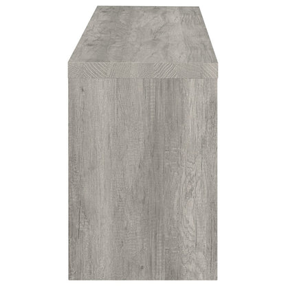 Grey Driftwood 2-drawer TV Console