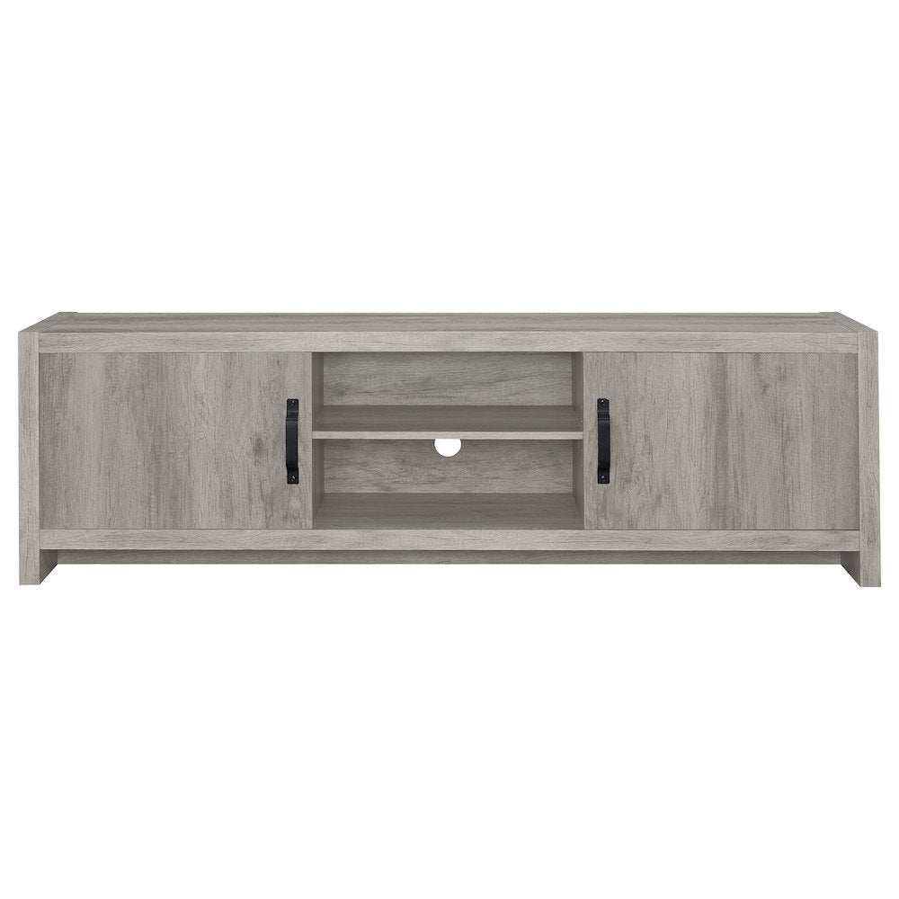 Conifer Grey Driftwood 71-inch TV Stand
