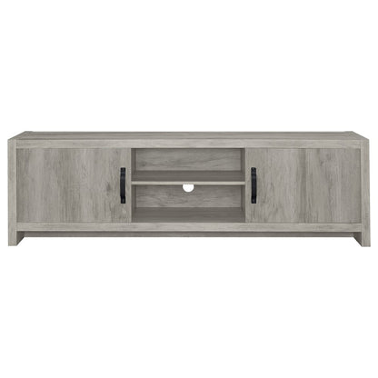 Conifer Grey Driftwood 71-inch TV Stand