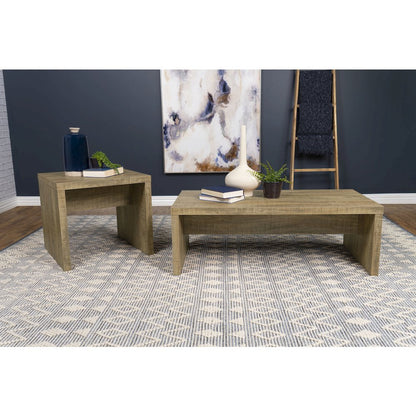 Brianna Mango 2-piece Rectangular Coffee and End Table Set