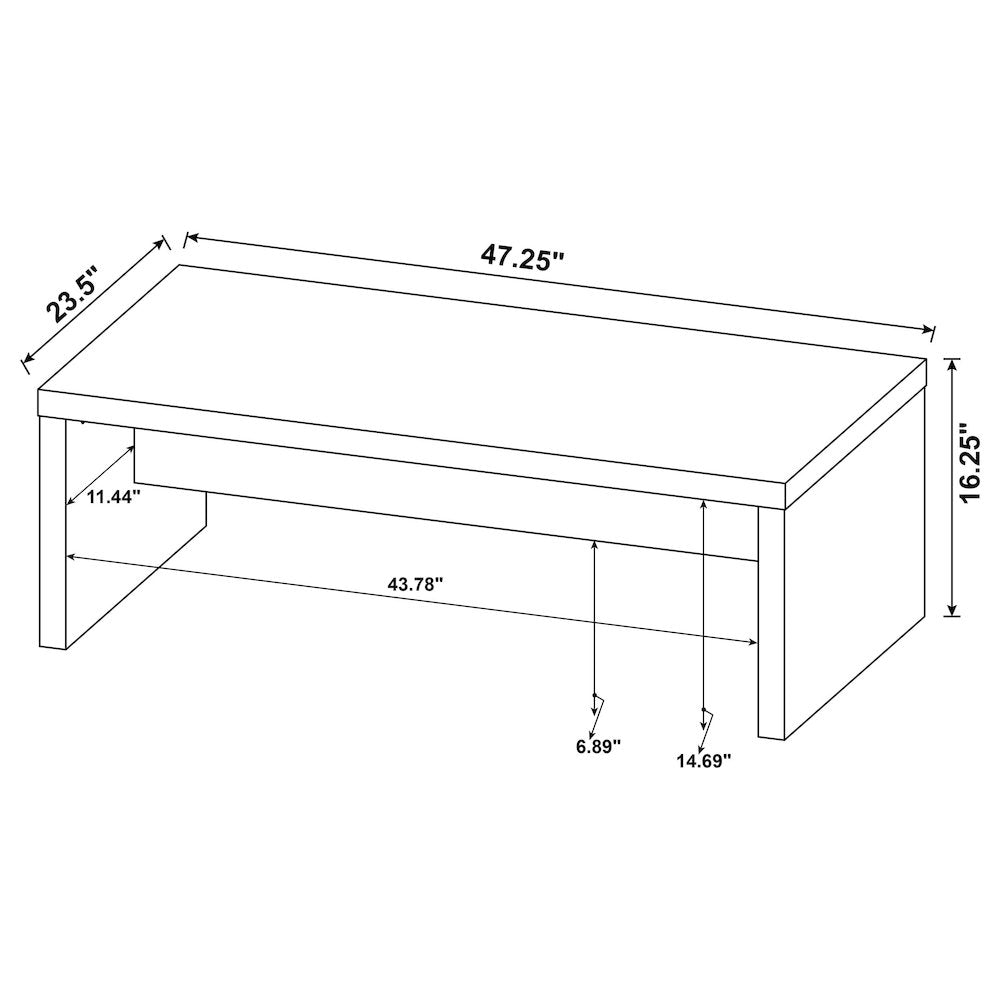 Brianna Mango 2-piece Rectangular Coffee and End Table Set