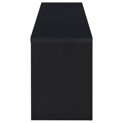 O'Brien Black 3-drawer TV Stand Media Console