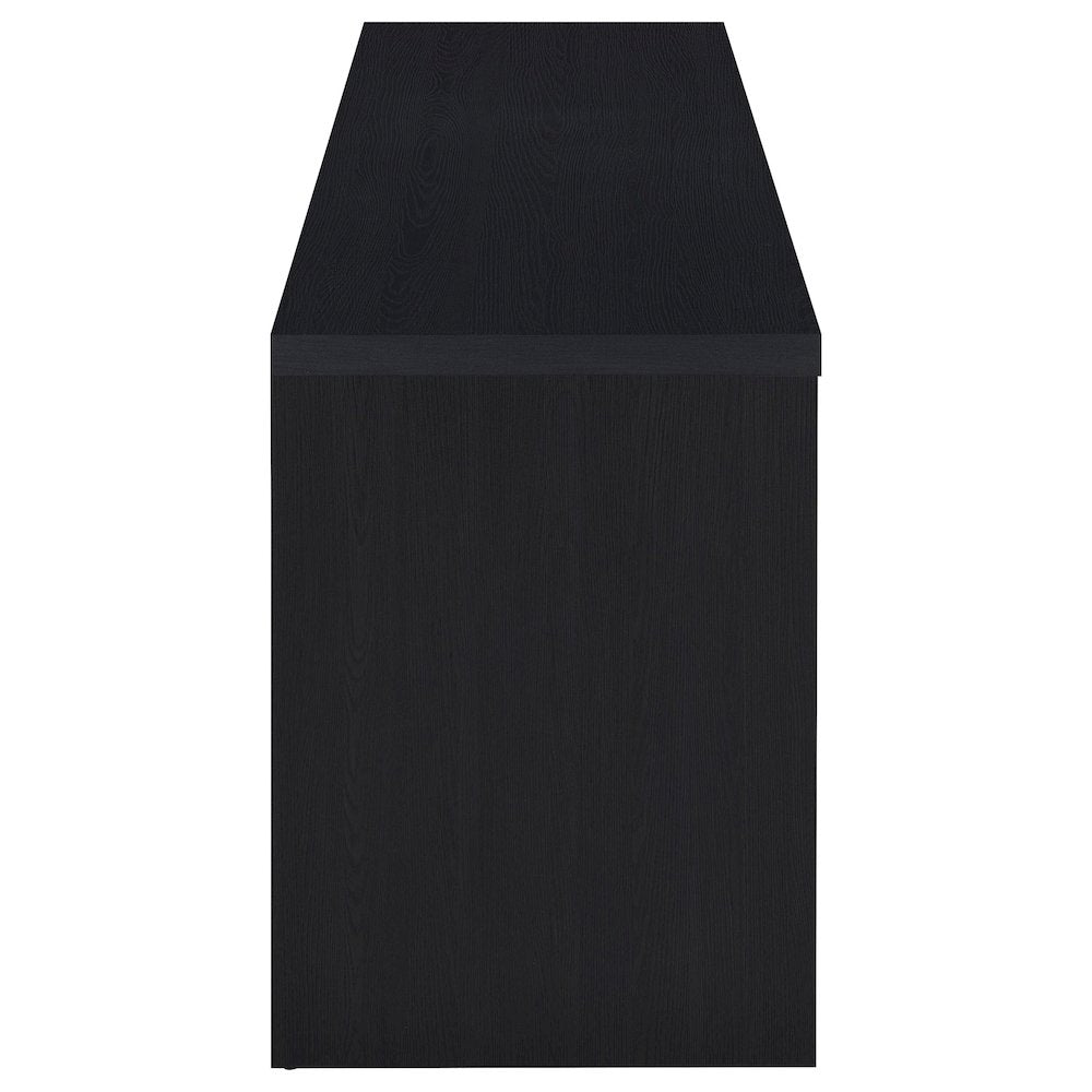 O'Brien Black 3-drawer TV Stand Media Console