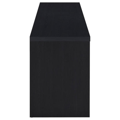 O'Brien Black 3-drawer TV Stand Media Console