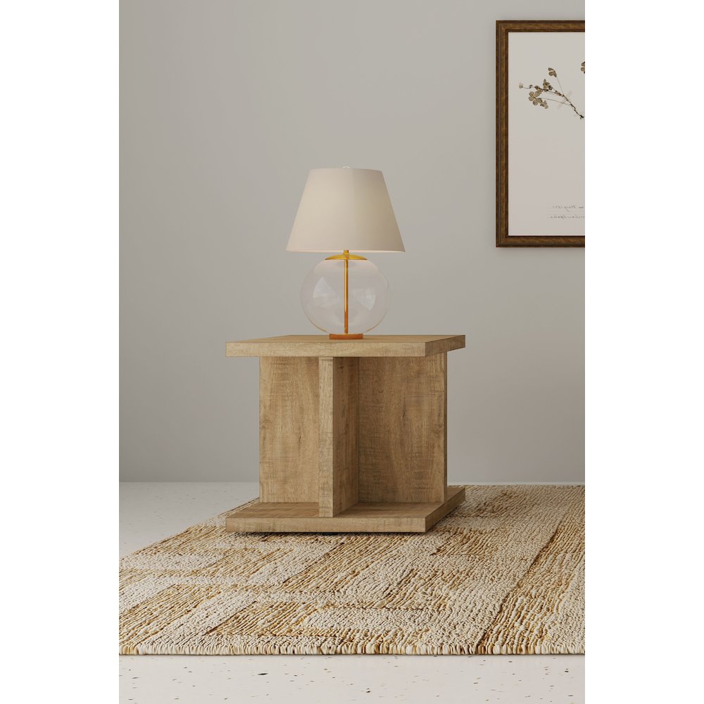 Metron Mango Square End Table