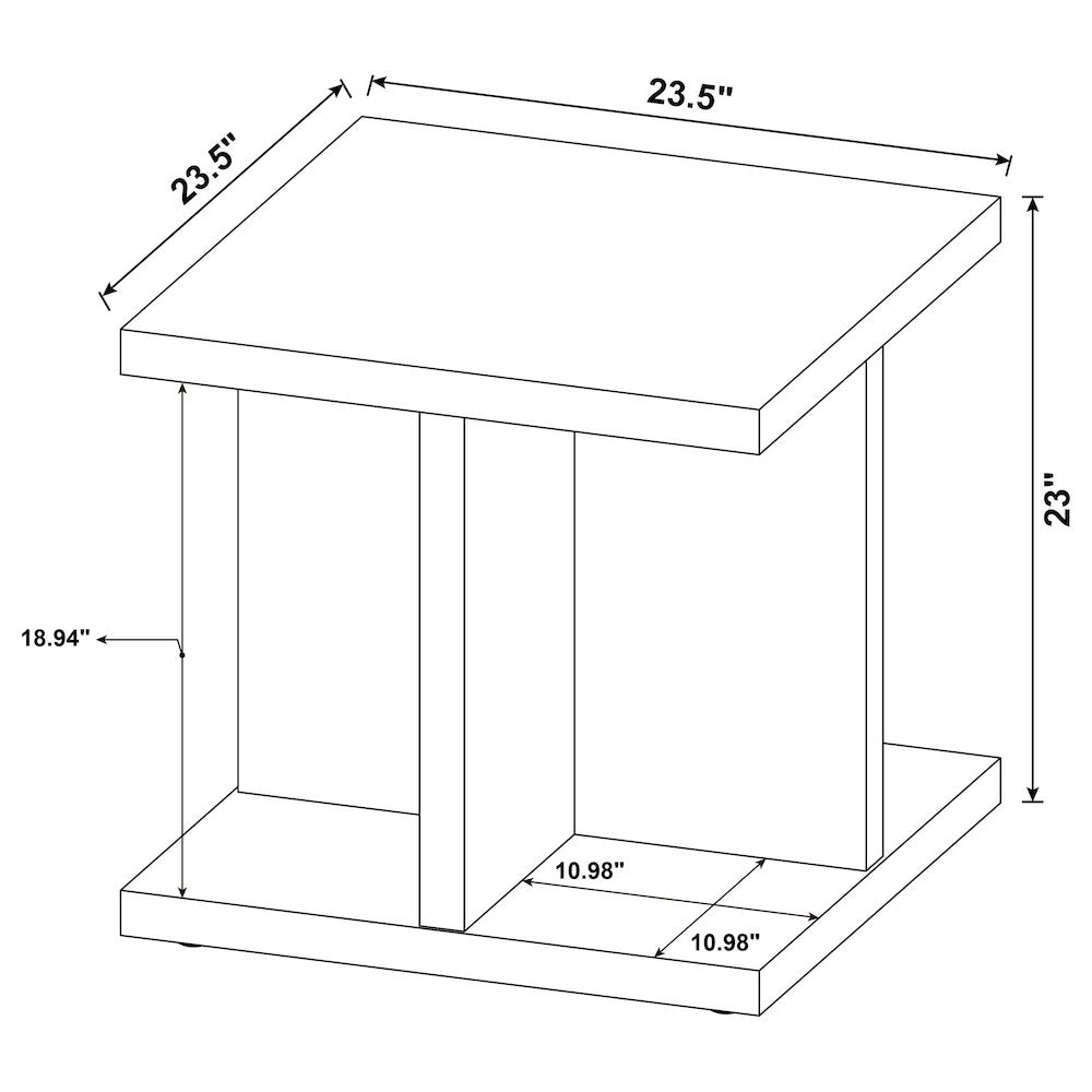 Metron Mango 2-piece Coffee Table Set