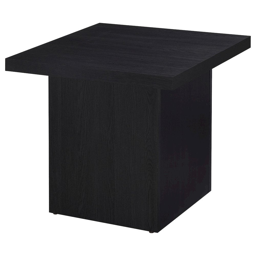 Caroline Black 2-piece Rectangular Coffee and End Table Set