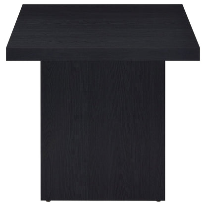 Caroline Black 2-piece Rectangular Coffee and End Table Set