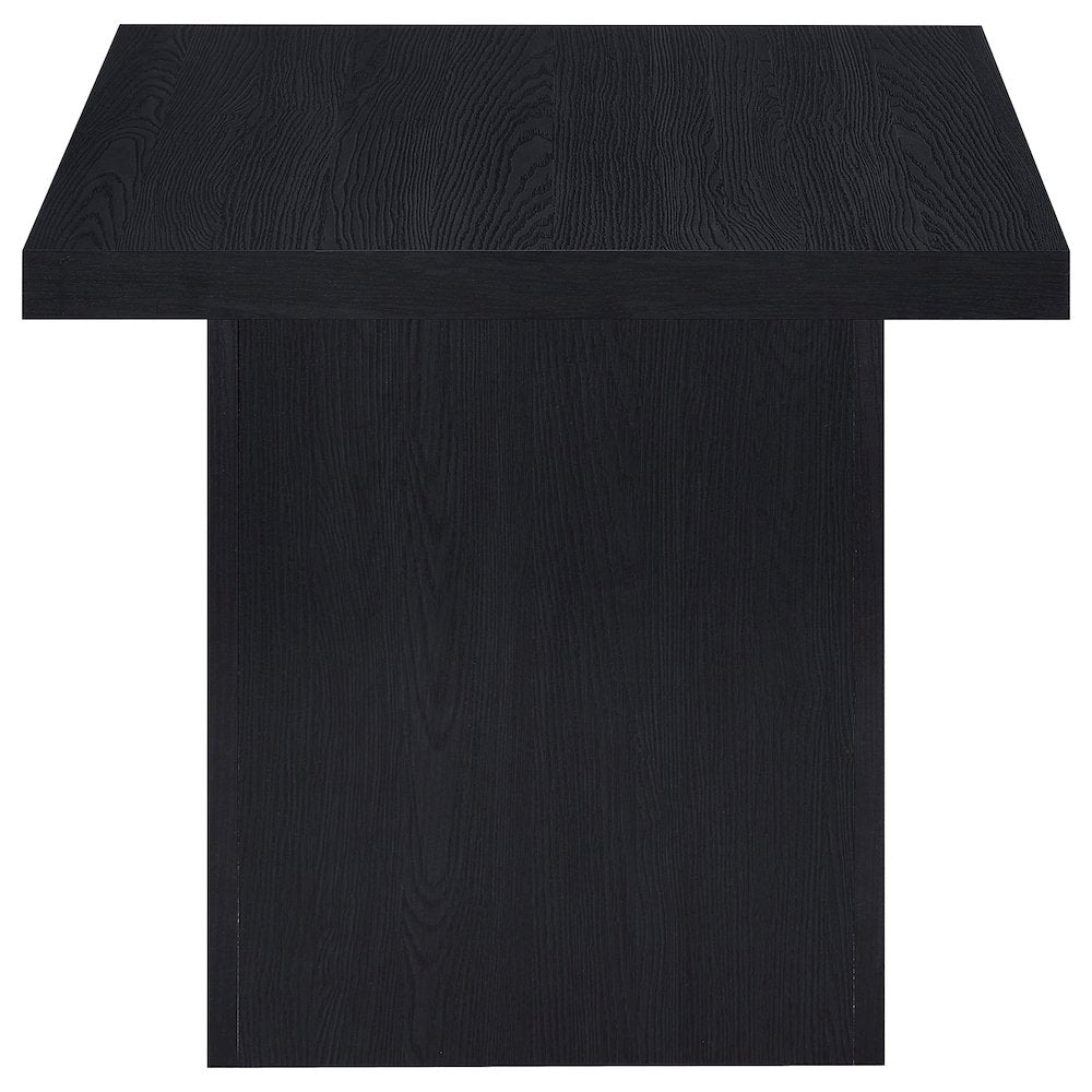 Caroline Black 2-piece Rectangular Coffee and End Table Set