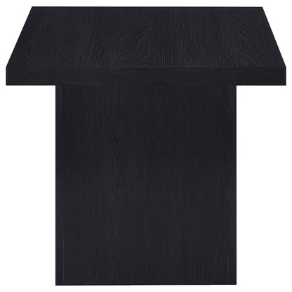 Caroline Black 2-piece Rectangular Coffee and End Table Set