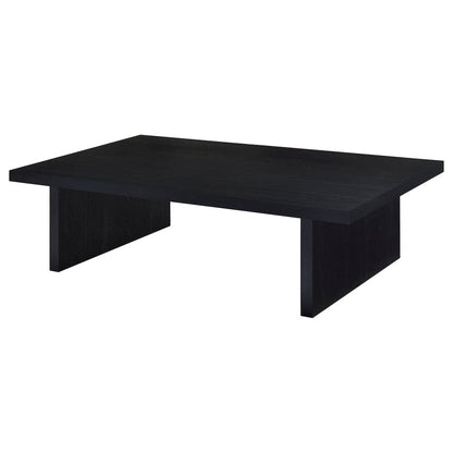 Caroline Black 2-piece Rectangular Coffee and End Table Set