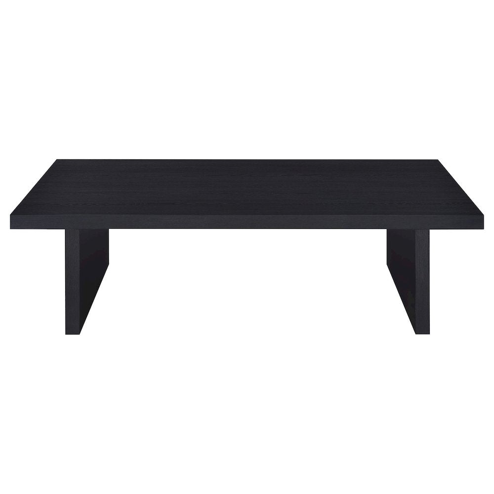 Caroline Black 2-piece Rectangular Coffee and End Table Set