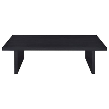 Caroline Black 2-piece Rectangular Coffee and End Table Set